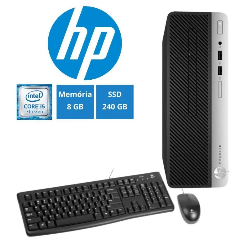 Pc Prodesk Hp 400 I5 7 Ger 8Gb 240Gb Win11 Garantia
