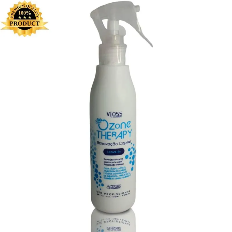 Leave-in Ozone Therapy, Cabelos Renovados E Cheios De Vida