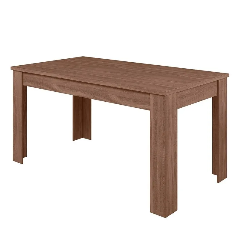 Mesa para Sala de Jantar Georgia 1,56 X 0,84 Amendoa
