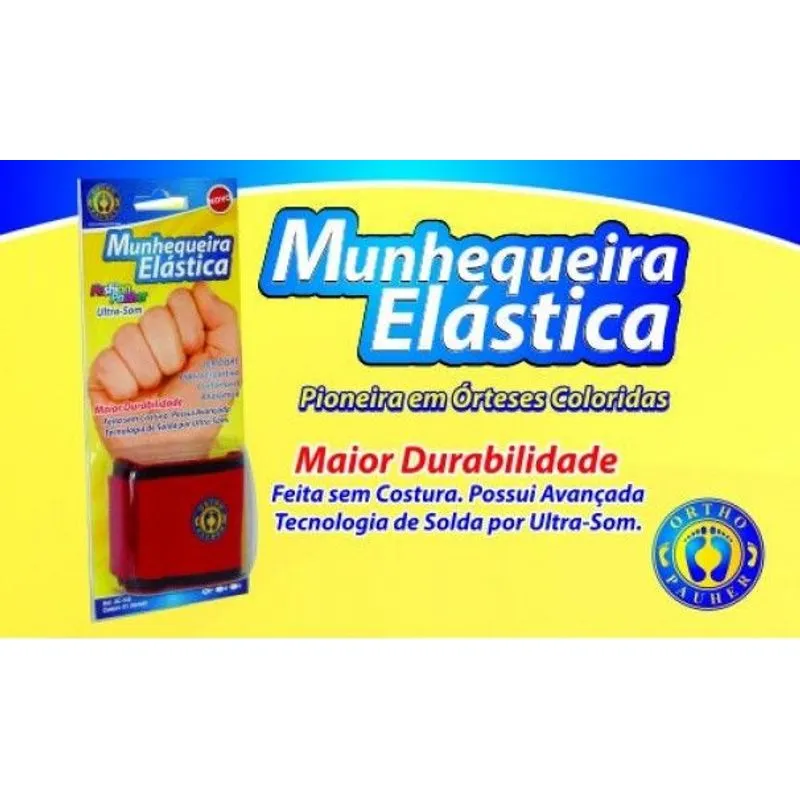 Ac440 - Munhequeira Elastica Fashion Pauher