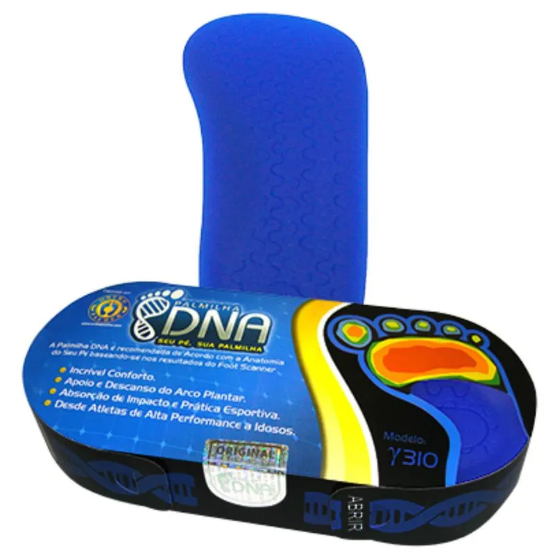 Palmilha de Silicone DNA para Arcos assimétricos Gama Y340
