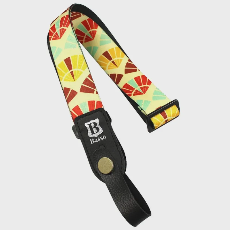 Alça Correia Para Ukulele Basso Uk-03 Haw Amarela