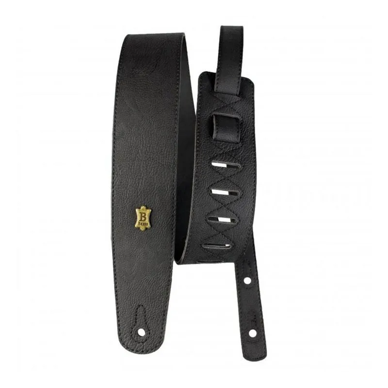Correia Basso Ecostrap Eco 01 Preta Couro Vegano 6cm Largura
