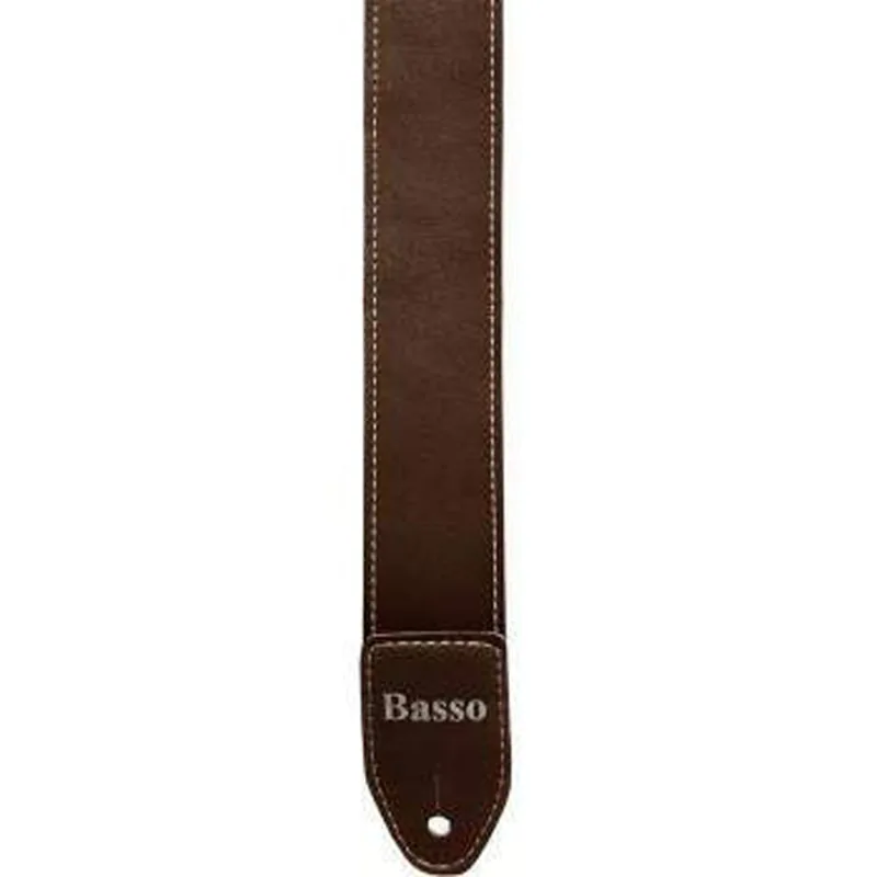 Correia Basso SF112 de Couro Sintético Cor Marrom