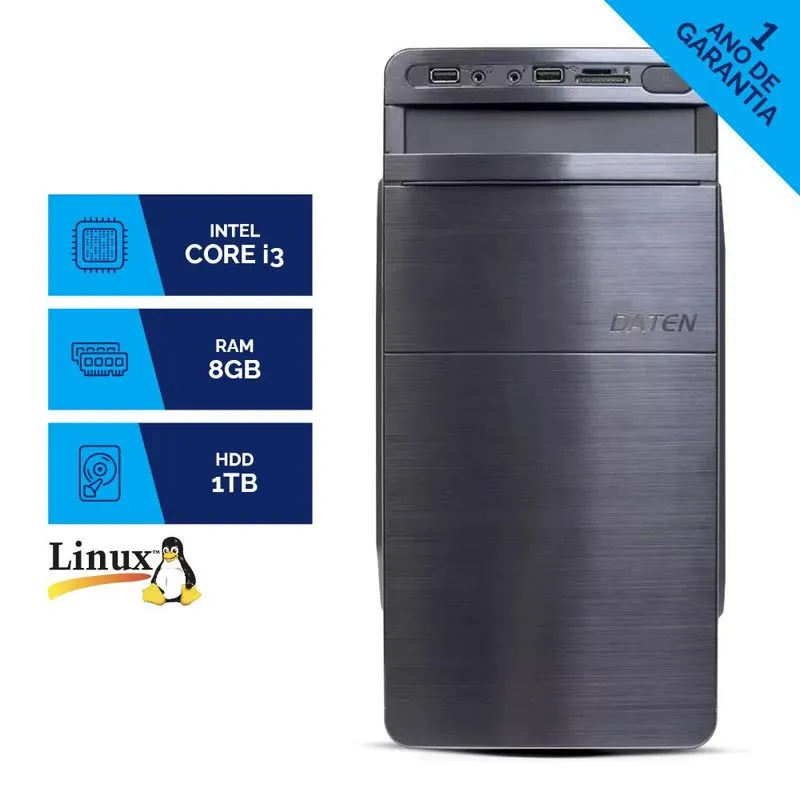 Computador Pc Desktop Daten Dv3d Advanced Intel Core I3