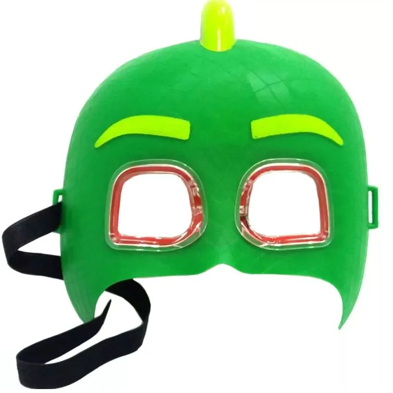 Máscara Pj Masks Lagartixo Com Luz