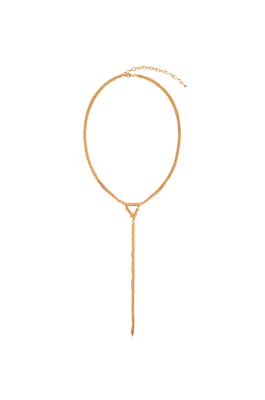 Colar Zadar Dourado Dourado / UN