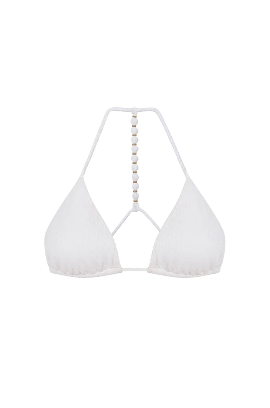 Top Tri Costas Beads Preto / G