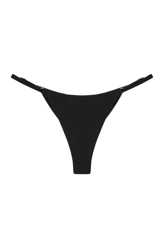 Calcinha Rafa Cheeky Black Black / G