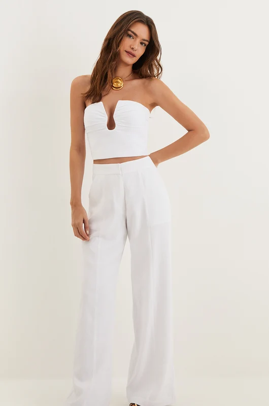 Calça Estela White Branco / 40