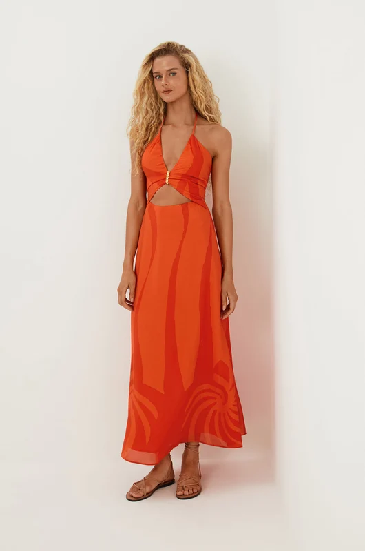 Vestido Longo Aurea Chérie 34