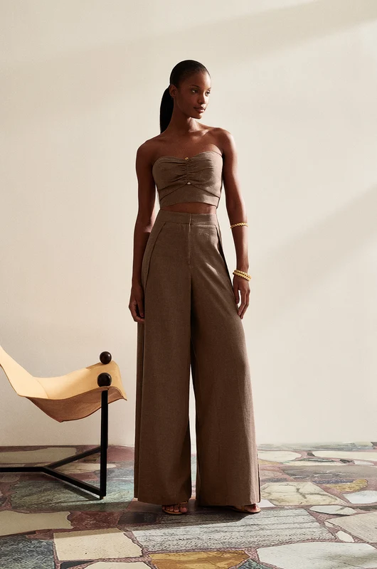 Calça Stacy Éclair Marrom / 36
