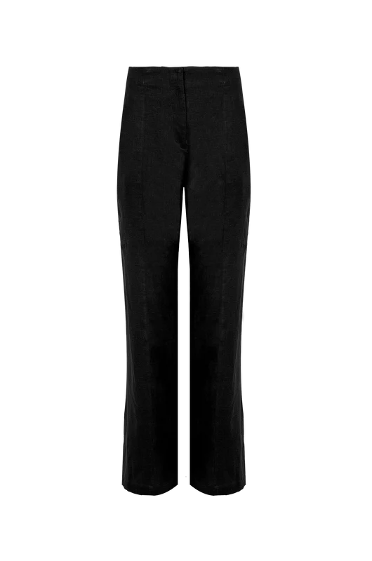 Calça Reta Whitney Black Preto / 34