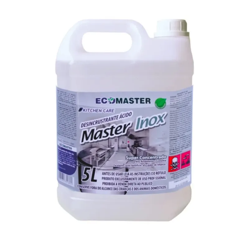Master Inox 5LTS ( Detergente Desincrustante ) - Ecomaster
