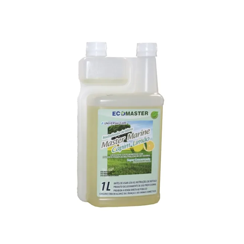 Neutralizador de Odores Master Marine Capim Limao 1LT - Ecomaster