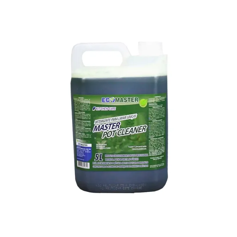 Detergente Lava Louças Master POT Cleaner 5L - Ecomaster