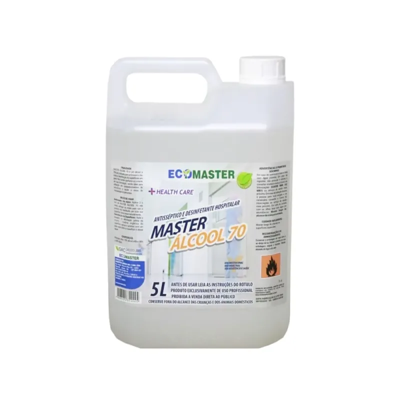 Alcool 70% 5 LTS (Master) - Ecomaster