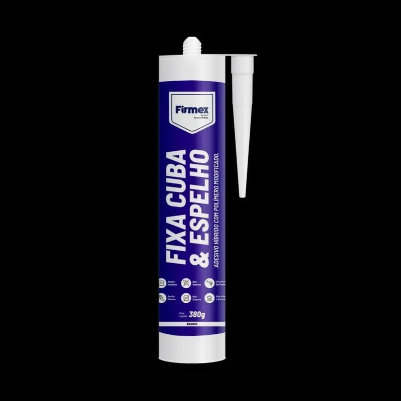 Selante Fixa Cuba E Espelho 380gr Firmex