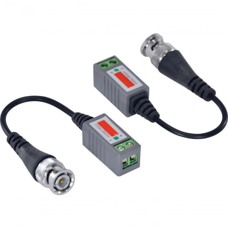 Video Balun Com Extensao Passivo Par