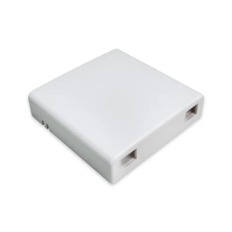 Caixa FTTH PTO Roseta 2 Portas Branca Seccon