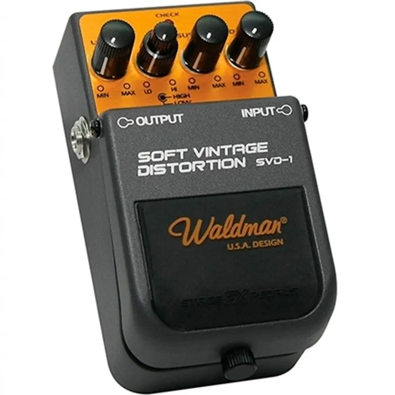 Pedal Para Guitarra Soft Vintage Distortion Svd-1 Waldman