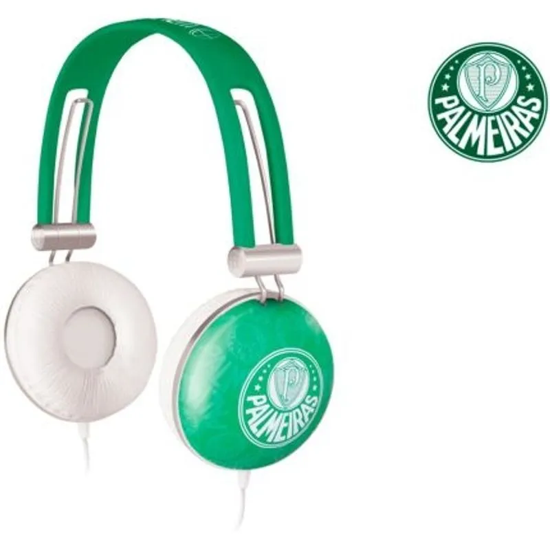 Fone De Ouvido Headphone Do Palmeiras Sg-10 Waldman
