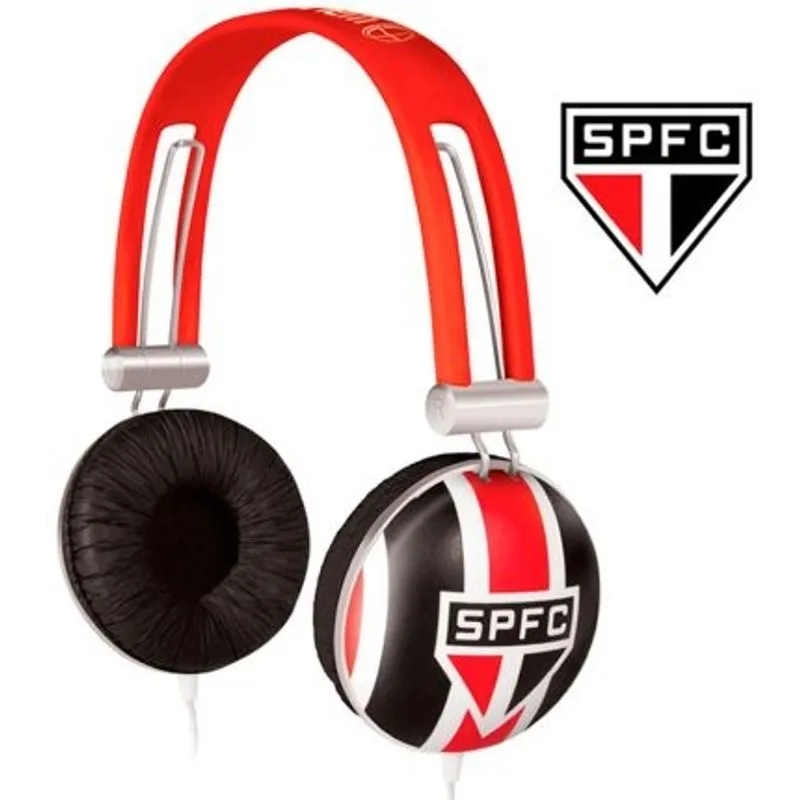 Fone De Ouvido Headphone Do São Paulo Sg-10 Waldman