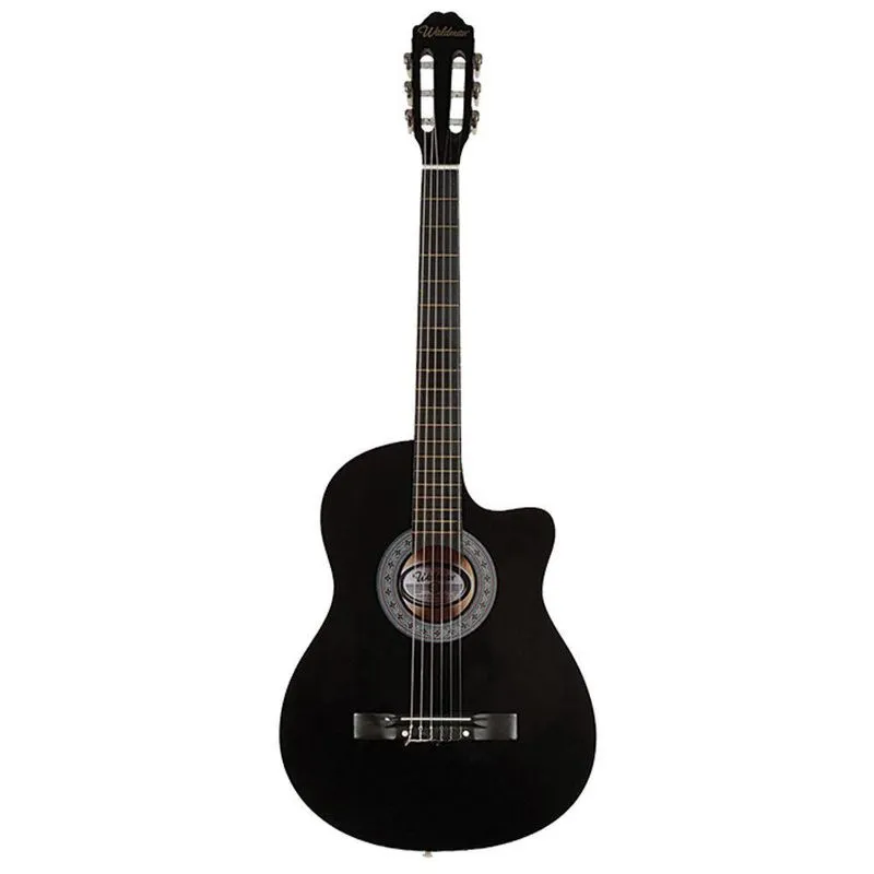 Violao Ac. Classico Nylon Clc-1 Bk Preto Waldman