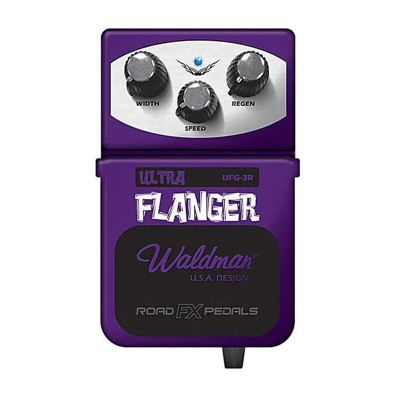 Pedal Flanger para Guitarra Waldman Ultra Flanger UFG-3R