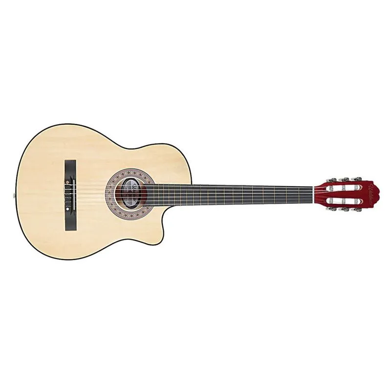 Violão de Nylon Acústico Waldman PPC-1 nt Natural