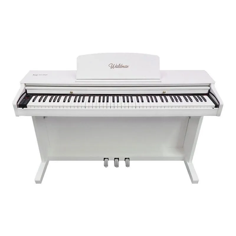 Piano Digital Waldman Kg8800 88 Teclas Sensitivas Branco