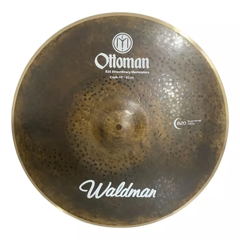 Prato Bateria Crash Ataque 18 Waldman Ottoman ott CR18