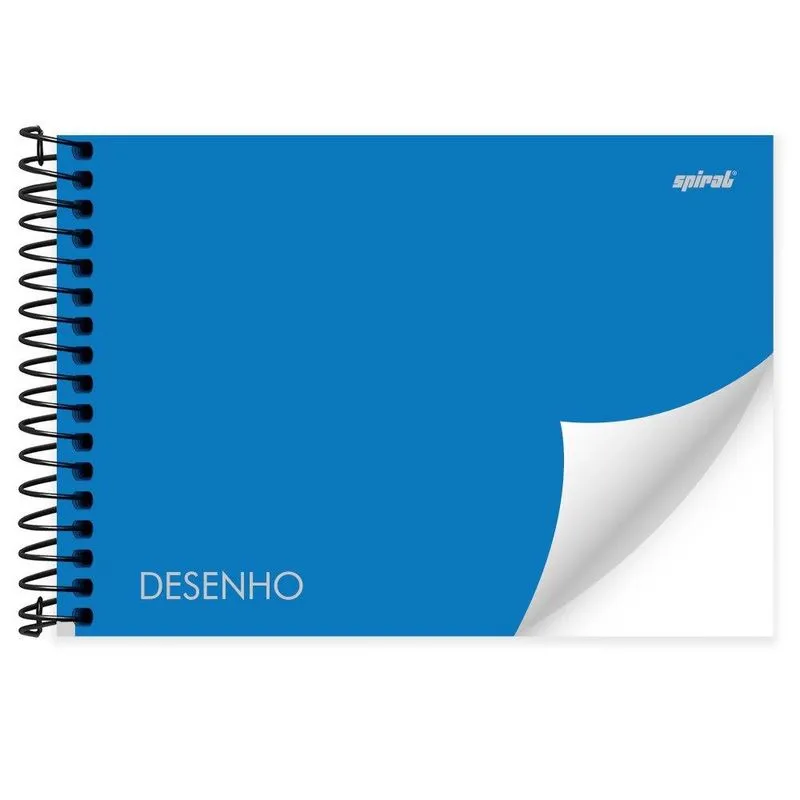 Caderno 1-4 desenho 96fls capa dura 79200 Spiral pt 1 un