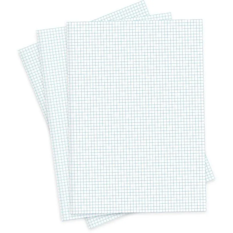 Papel almaço A4 56G quadriculado 90175 Spiral PT 50 FL