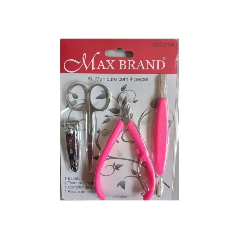 Kit Manicure Com 4 Peças