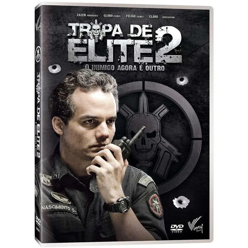 Dvd O Inimigo Agora é Outro Tropa De Elite 2