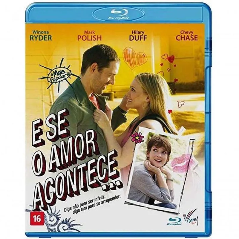 Blu-ray E Se O Amor Acontece - Winona Ryder - Hilary Duff