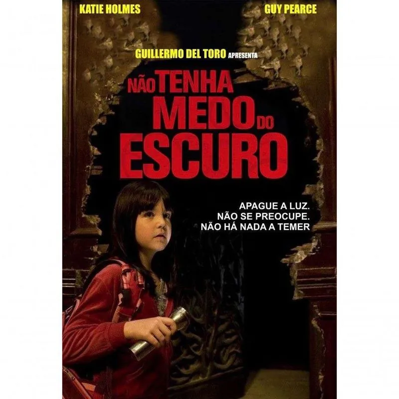 Dvd Não Tenha Medo Do Escuro - Ghillermo Del Toro