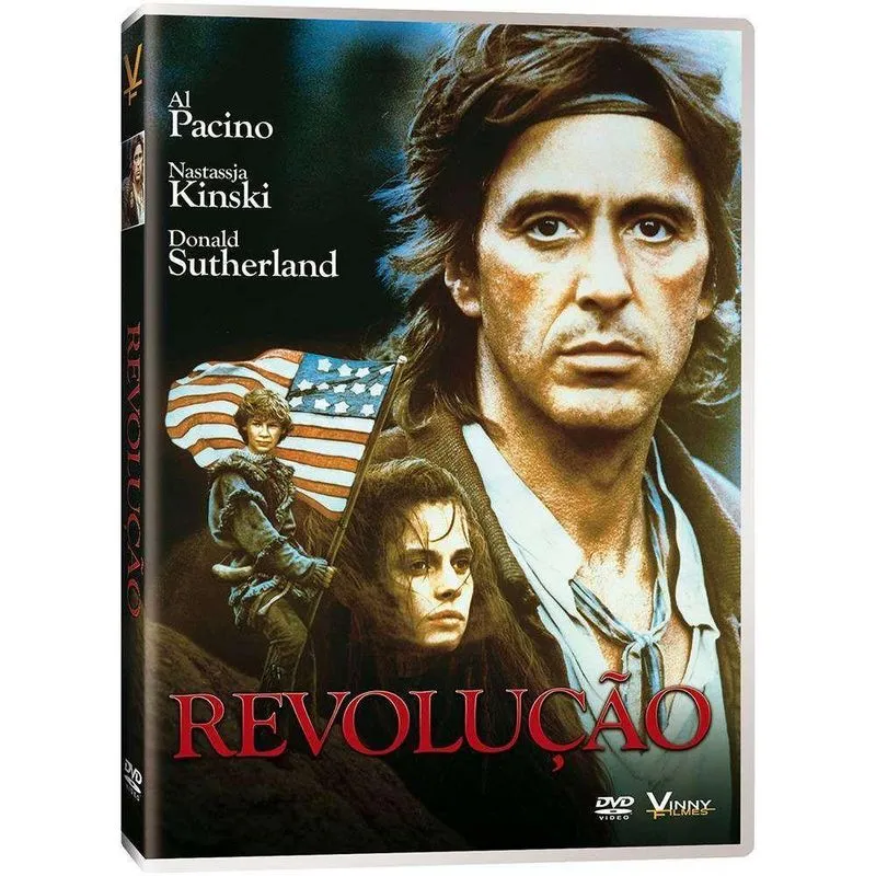 Dvd Revolução - Donald Sutherland E Al Pacino