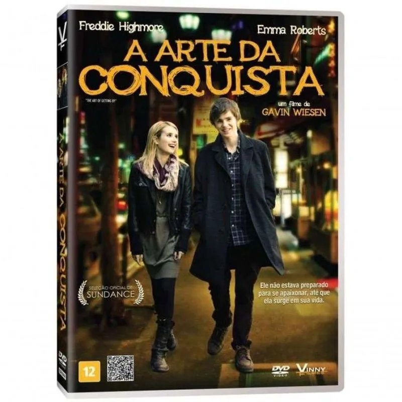 Dvd A Arte Da Conquista - Freddie Highmore E Emma Roberts