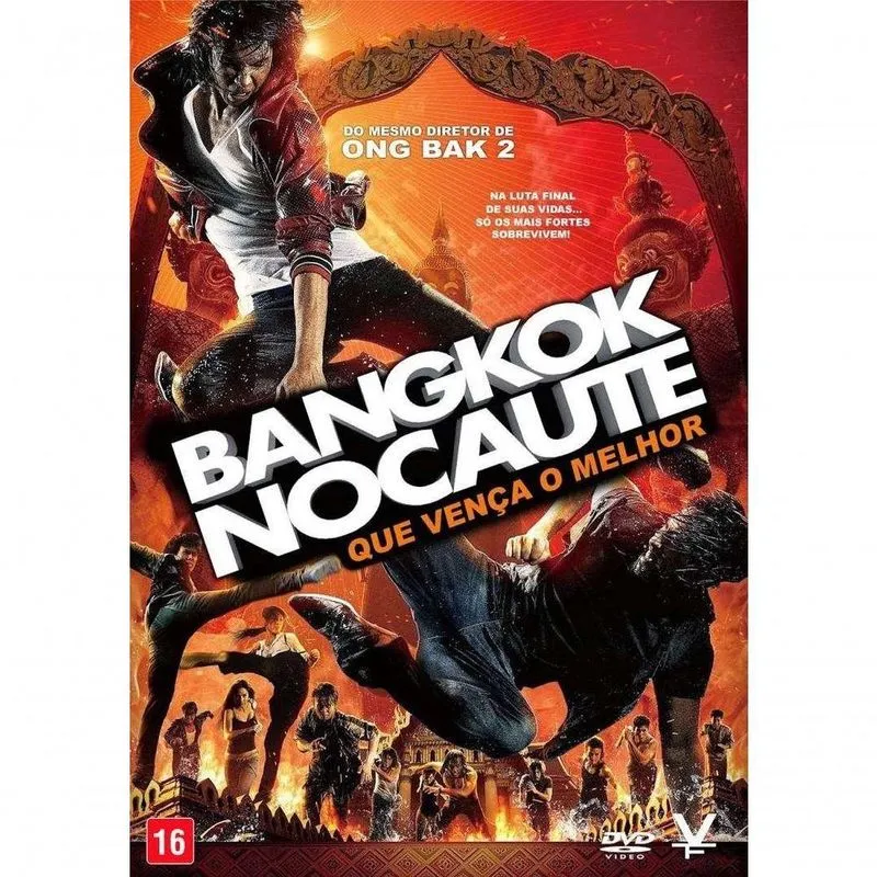 Dvd Bangkok Nocaute Que Vença O Melhor (cinema Tailândia)