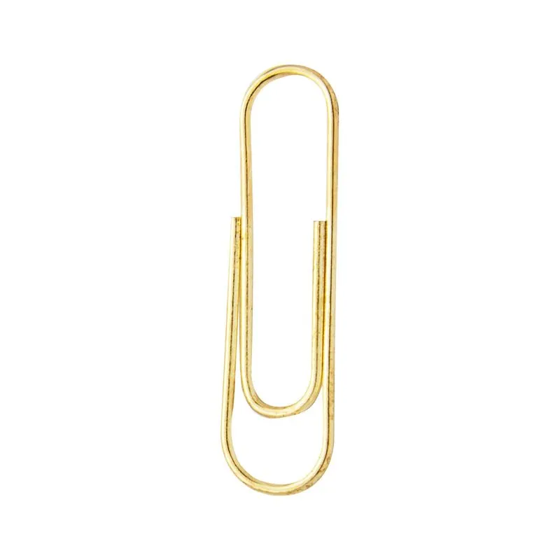 Clips Molin Dourado 28mm com 80 Unidades