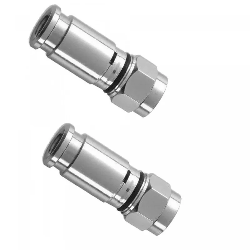 Kit 20 Conector Tipo F Macho De Compressão Rg6 Kit 20 Conector Tipo F Macho De Compressão Rg6