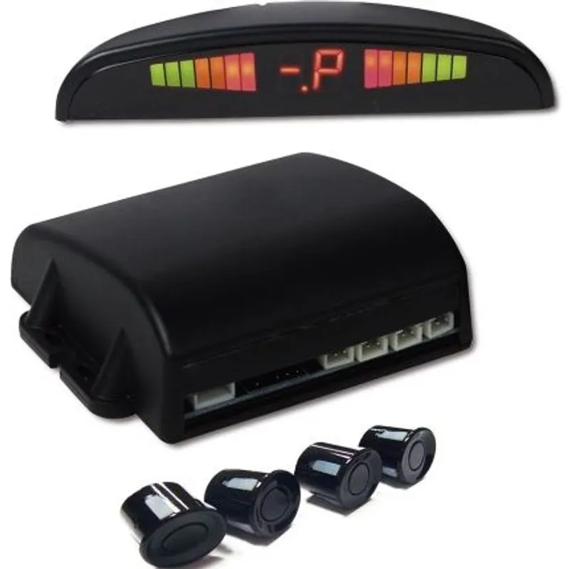 Sensor De Estacionamento 2,5 Metros Visor Colorido Preto Loud