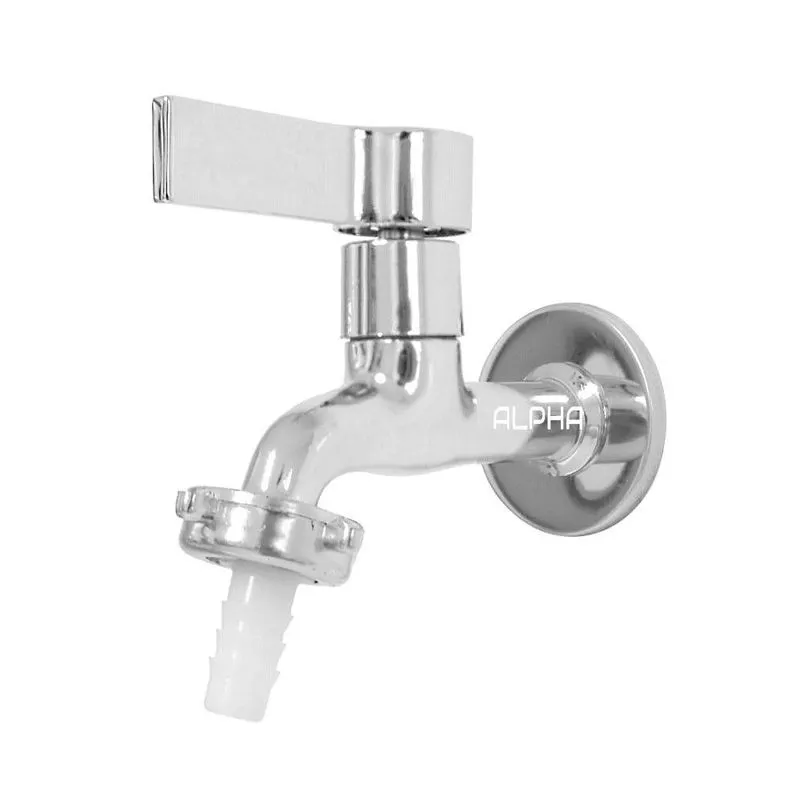 Torneira Para Jardim Tanque Metal Alavanca Cromada 1128 C65