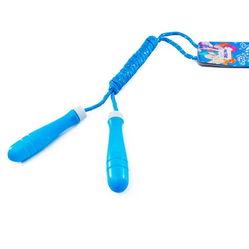Pula Corda Infantil 2,2m Com Glitter Color - Tudo Em Caixa