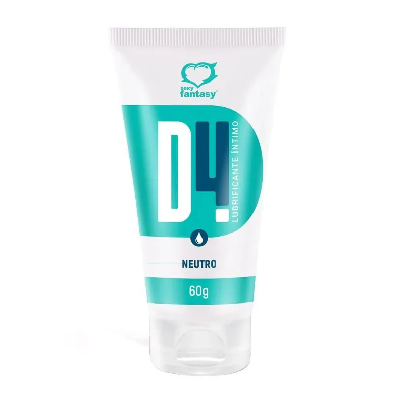 D4 Lubrificante Íntimo Neutro - 60g
