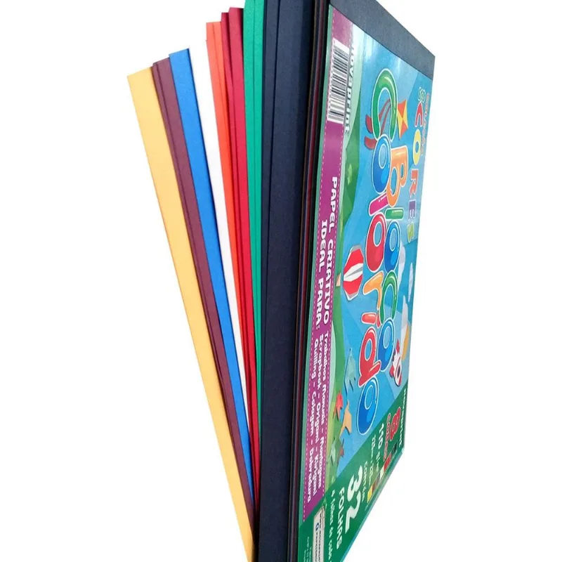 Bloco para Educacao Artistica Colors 8CORES 32FLS.23,5X32,5C