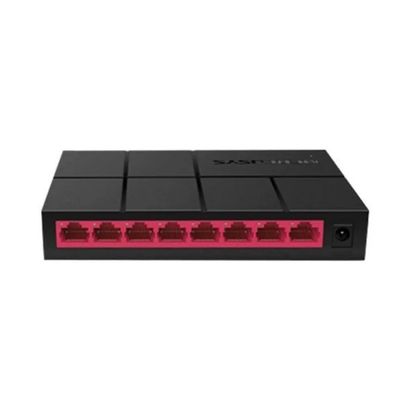 Switch de Mesa TP-Link LS108G 8 Portas Gigabit Plug And Play Metálico Inox