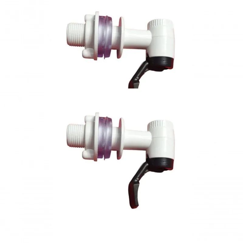 Kit 02 Un Torneira Filtro Barro Automática Branca Gama Modelo Tai
